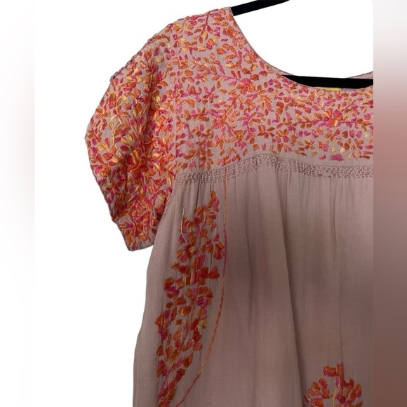 Roller Rabbit Embroidered Cotton Blouse - Picture 2 of 6